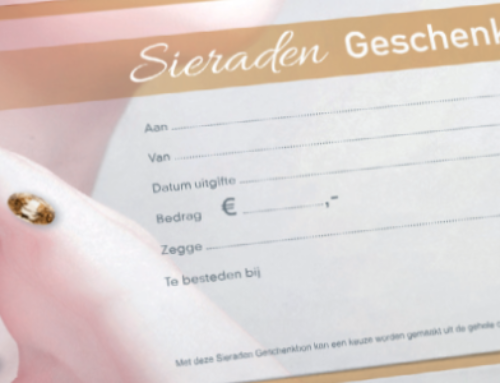 Bestel uw Sieraden Geschenkbonnen op tijd