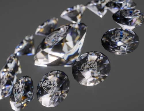 Kleinste kunstwerk ter wereld op diamant